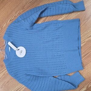 Nww Princess Polly Blue Women's Sweater.
